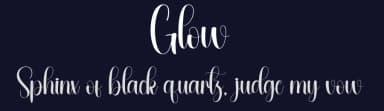 Glow by Andi Moz — Script Handwritten Font — thumbnail 2