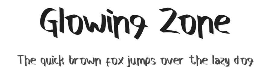 Glowing Zone by Inermedia Studio — Script Handwritten Font