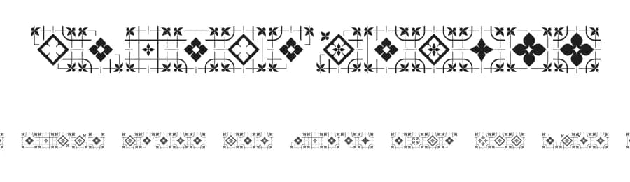 GlukFrames05 by gluk — Dingbats Font