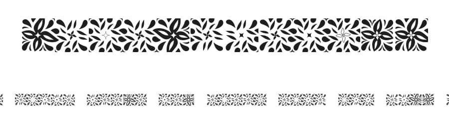 GlukFrames07 by gluk — Dingbats Font