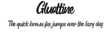 Gluottine by Aditya Rezki Apriyadi — Script Handwritten Font — thumbnail 1