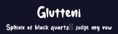 Glutteni by Dwi Krisdiantoro — Script Handwritten Font — thumbnail 2