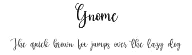 Gnome by Scratchones — Script Handwritten Font — thumbnail 1