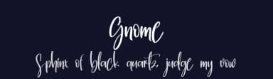 Gnome by Scratchones — Script Handwritten Font — thumbnail 2