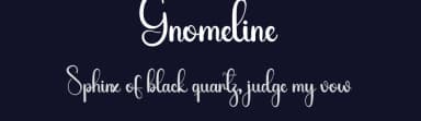 Gnomeline by Scratchones — Script Handwritten Font — thumbnail 2