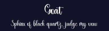 Goat by Inermedia Studio — Script Handwritten Font — thumbnail 2