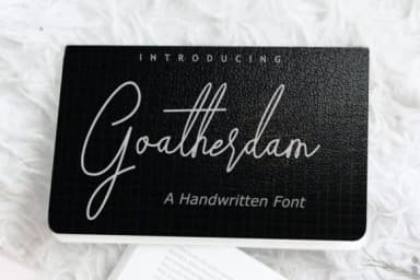 Goatherdam Font by leamsign — Script Handwritten Font — thumbnail 1
