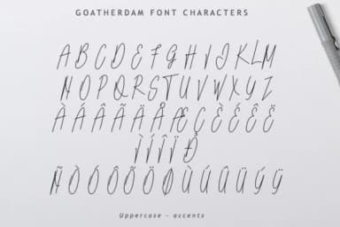 Goatherdam Font by leamsign — Script Handwritten Font — thumbnail 6
