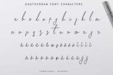 Goatherdam Font by leamsign — Script Handwritten Font — thumbnail 7