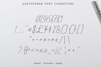 Goatherdam Font by leamsign — Script Handwritten Font — thumbnail 8