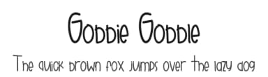 Gobbie Gobble by DM Letter Studio - Dimas Prasetyo — Script Handwritten Font — thumbnail 1