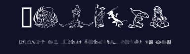 Goblins by The Scriptorium — Dingbats Font — thumbnail 2