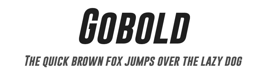 Gobold by 7NTypes — Sans Serif Font
