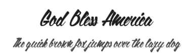 God Bless America by Maelle.K | Thomas Boucherie — Script Handwritten Font — thumbnail 1