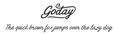 Goday by 7NTypes — Script Handwritten Font — thumbnail 1