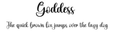 Goddess by Scratchones — Script Handwritten Font — thumbnail 1