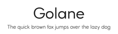 Golane by Craft Supply Co. — Sans Serif Font — thumbnail 1