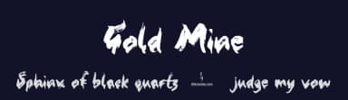 Gold Mine by JSH creates — Script Handwritten Font — thumbnail 2