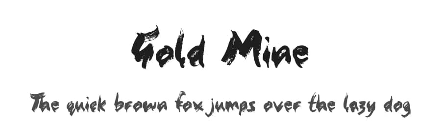 Gold Mine by JSH creates — Script Handwritten Font