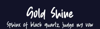 Gold Shine by DM Letter Studio - Dimas Prasetyo — Script Handwritten Font — thumbnail 2