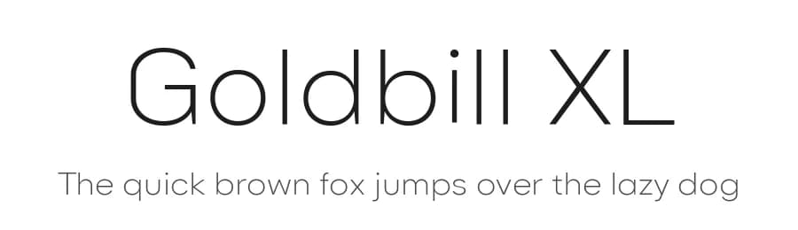 Goldbill XL by Wahyu & Sani Co. — Sans Serif Font