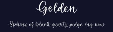 Golden by Wahyu Studio — Script Handwritten Font — thumbnail 2