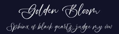 Golden Bloom by Damarletter — Script Handwritten Font — thumbnail 2