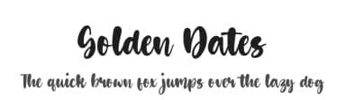 Golden Dates by Balpirick Studio — Script Handwritten Font — thumbnail 1