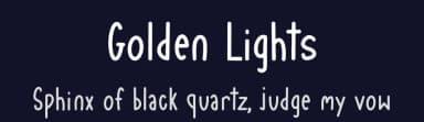 Golden Lights by Phantom Studio — Script Handwritten Font — thumbnail 2