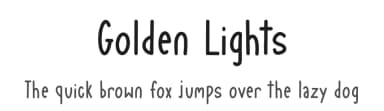 Golden Lights by Phantom Studio — Script Handwritten Font — thumbnail 1
