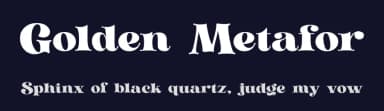 Golden Metafor by Kulokale Studio — Serif Font — thumbnail 2