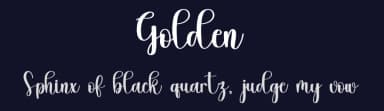 Golden by FreshtypeINK — Script Handwritten Font — thumbnail 2
