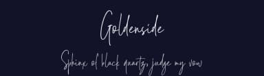 Goldenside by Runsell Studio — Script Handwritten Font — thumbnail 2