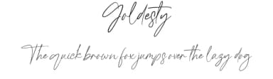 Goldesty by Muwatta Studio — Script Handwritten Font — thumbnail 1
