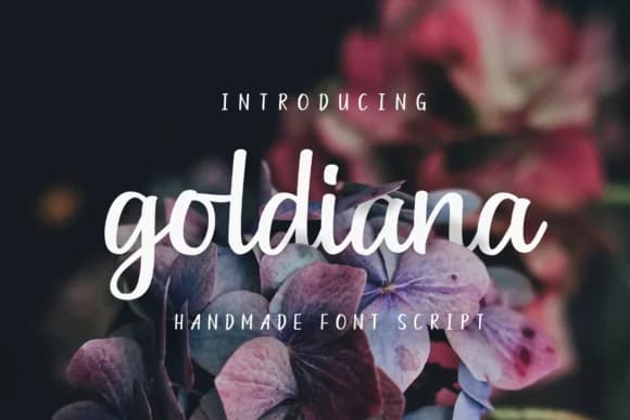 Goldiana Script Font by Micromove — Script Handwritten Font