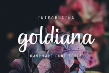 Goldiana Script Font by Micromove — Script Handwritten Font — thumbnail 1