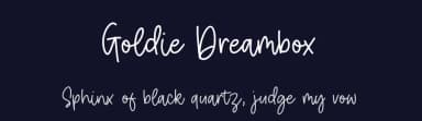 Goldie Dreambox by Balpirick Studio — Script Handwritten Font — thumbnail 2