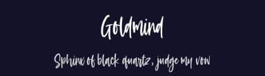 Goldmind by Balpirick Studio — Script Handwritten Font — thumbnail 2