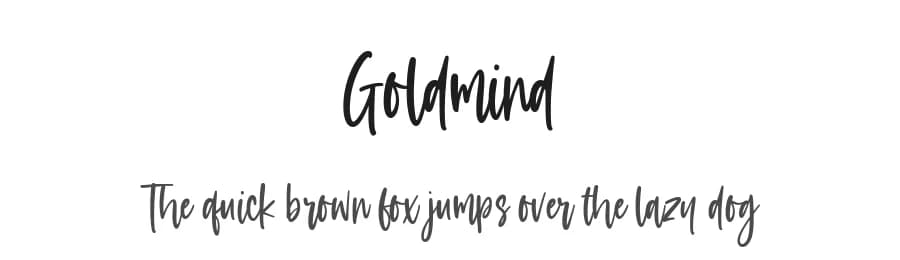 Goldmind by Balpirick Studio — Script Handwritten Font