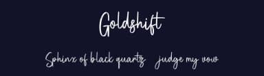 Goldshift by Maulana Creative — Script Handwritten Font — thumbnail 2