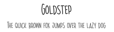 Goldstep by InspiraType — Script Handwritten Font — thumbnail 1