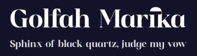 Golfah Marika by Storytype Studio — Serif Font — thumbnail 2