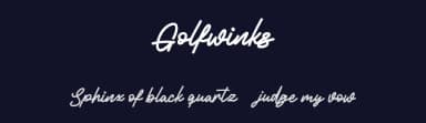 Golfwinks by Maulana Creative — Script Handwritten Font — thumbnail 2