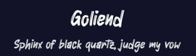 Goliend by Nico Muslib — Script Handwritten Font — thumbnail 2