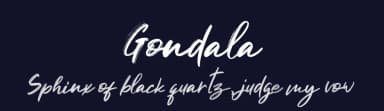 Gondala by Creatype Studio — Script Handwritten Font — thumbnail 2