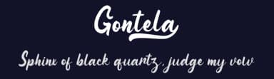 Gontela by Attype Studio — Script Handwritten Font — thumbnail 2