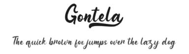 Gontela by Attype Studio — Script Handwritten Font — thumbnail 1