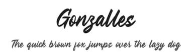 Gonzalles by Creatype Studio — Script Handwritten Font — thumbnail 1