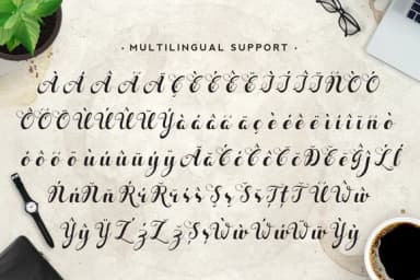 Good Morning Font by SNK — Script Handwritten Font — thumbnail 4