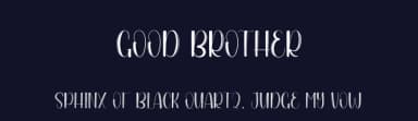 Good Brother by Andi Moz — Script Handwritten Font — thumbnail 2